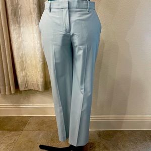 Theory mint green ankle length pants